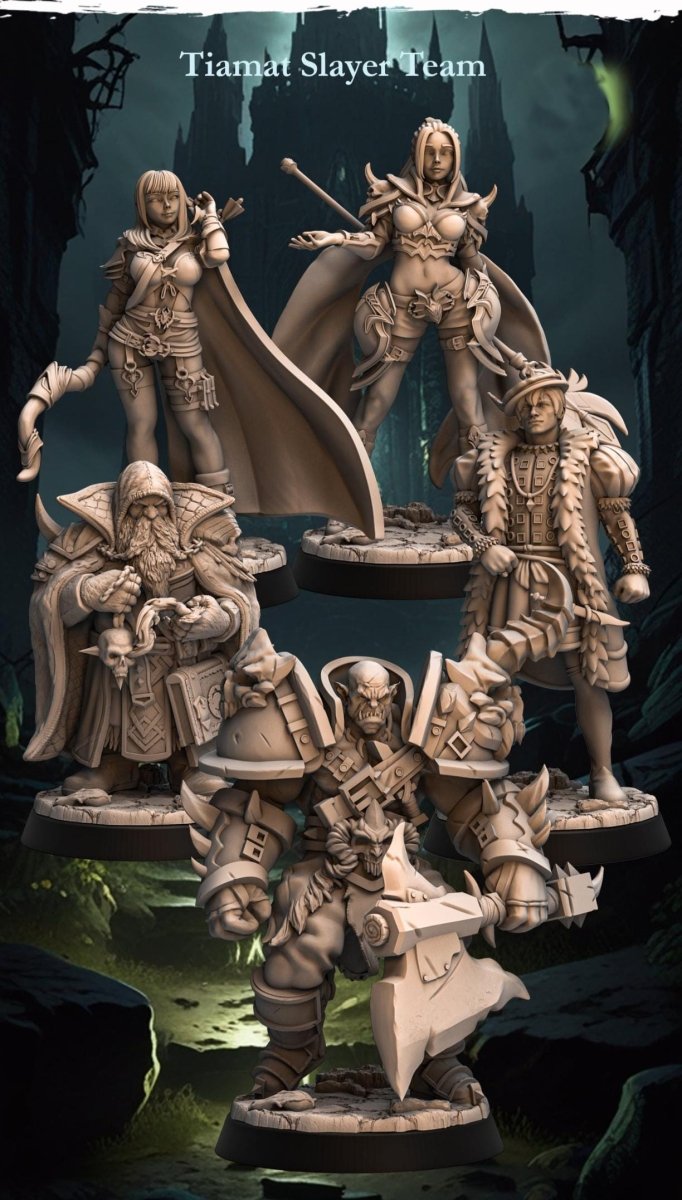 Tiamat Slayer Team - HamsterFoundry - HamsterFoundry