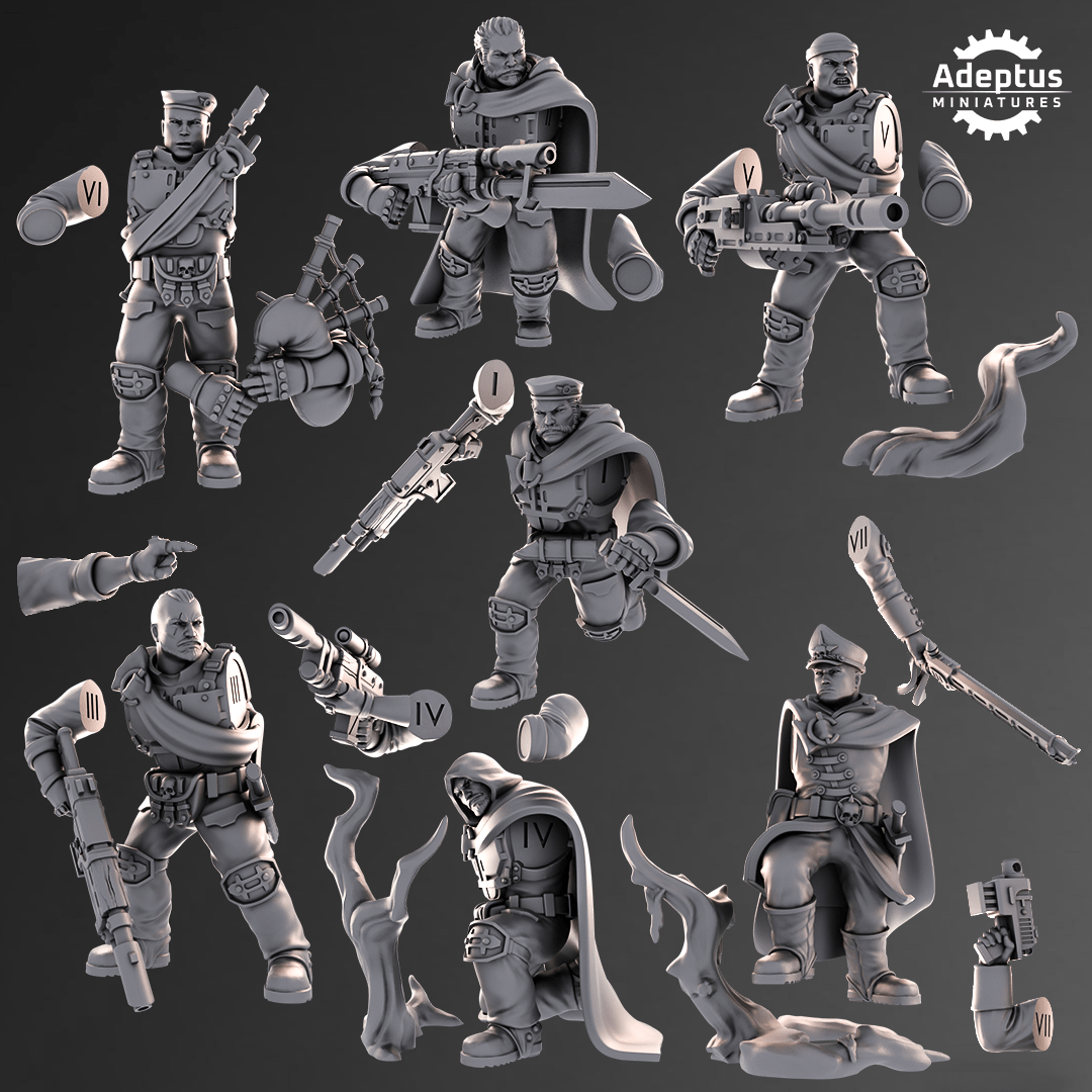 Vael's Ghosts - Imperial Guard - HamsterFoundry - Redmakers