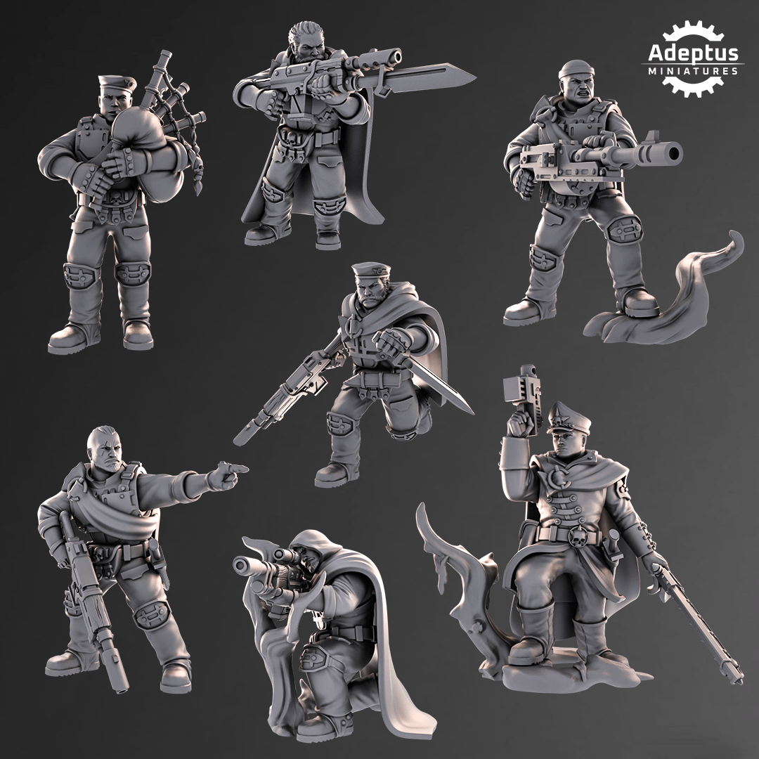 Vael's Ghosts - Imperial Guard - HamsterFoundry - Redmakers