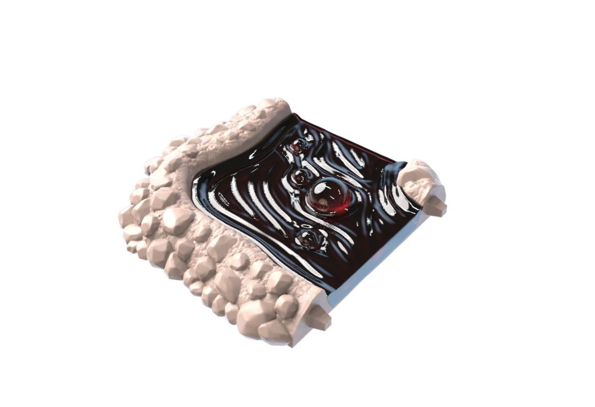Volcano scenery set - HamsterFoundry - HamsterFoundry