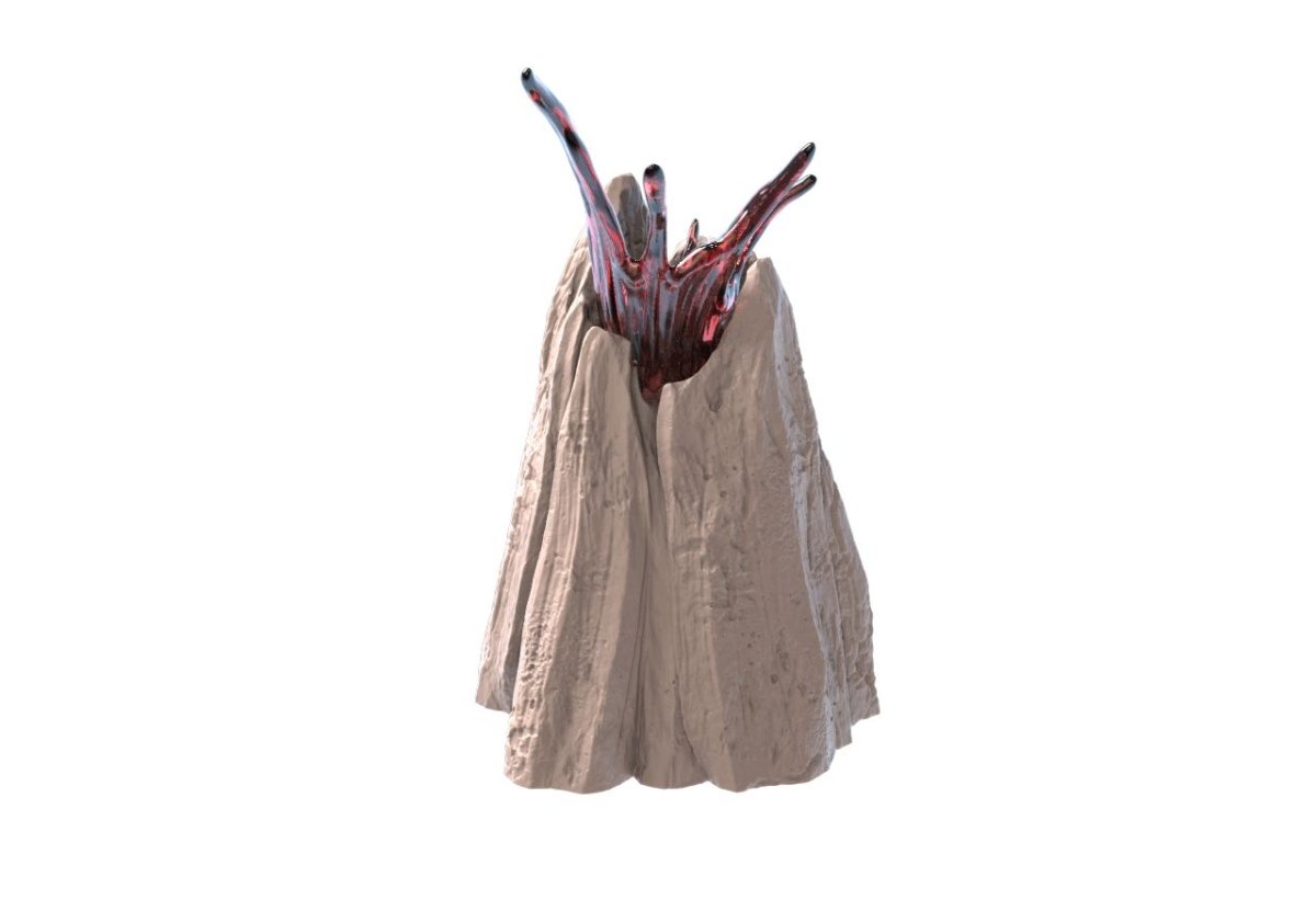 Volcano scenery set - HamsterFoundry - HamsterFoundry