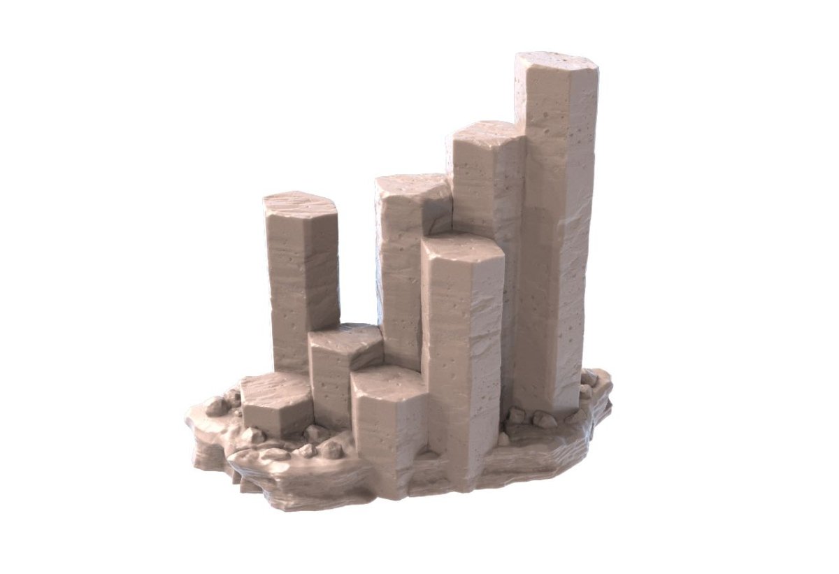 Volcano scenery set - HamsterFoundry - HamsterFoundry