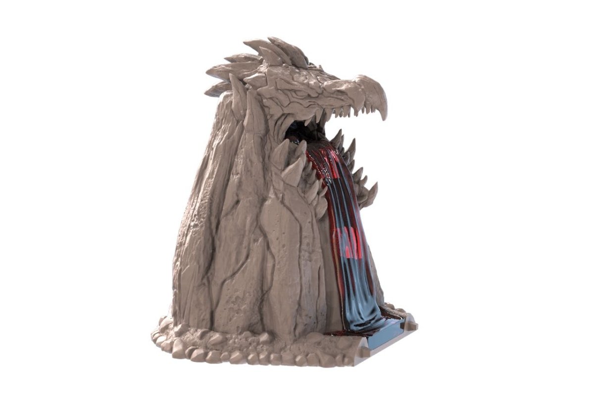 Volcano scenery set - HamsterFoundry - HamsterFoundry