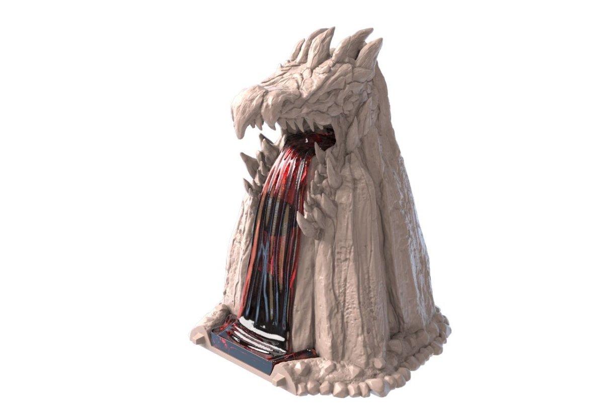 Volcano scenery set - HamsterFoundry - HamsterFoundry