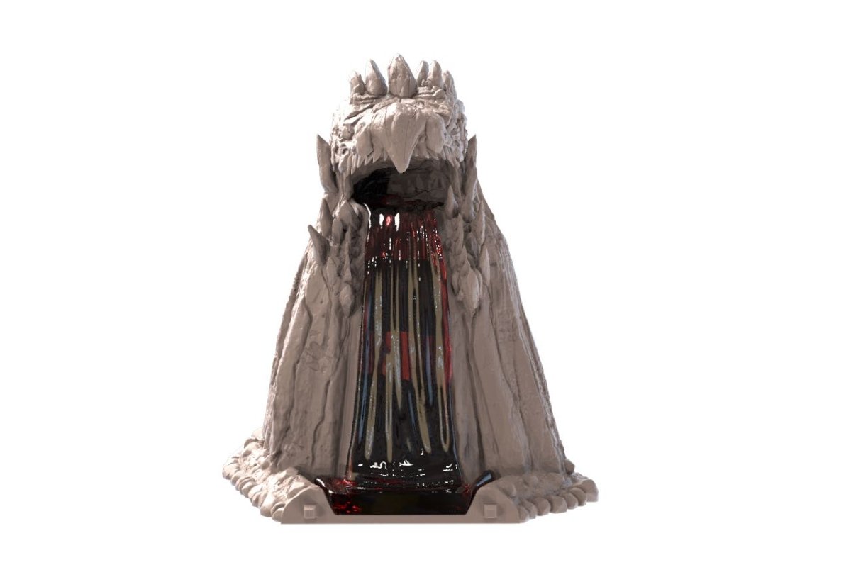 Volcano scenery set - HamsterFoundry - HamsterFoundry