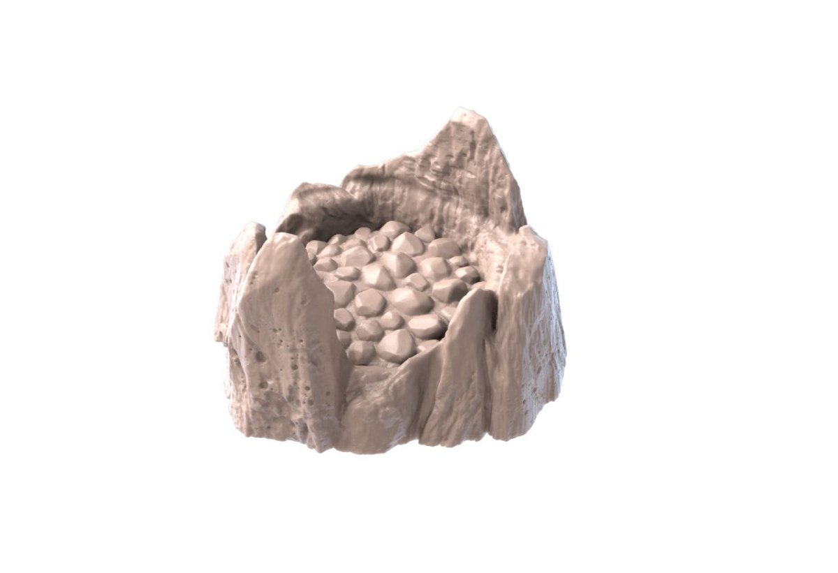 Volcano scenery set - HamsterFoundry - HamsterFoundry