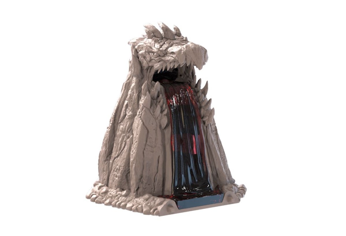 Volcano scenery set - HamsterFoundry - HamsterFoundry