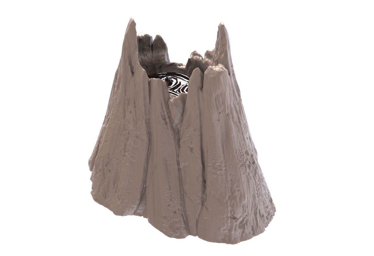 Volcano scenery set - HamsterFoundry - HamsterFoundry