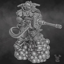 White Megalodon Warrior Depressor - HamsterFoundry - HamsterFoundry