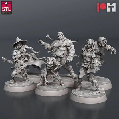 Zombies Set - HamsterFoundry - HamsterFoundry